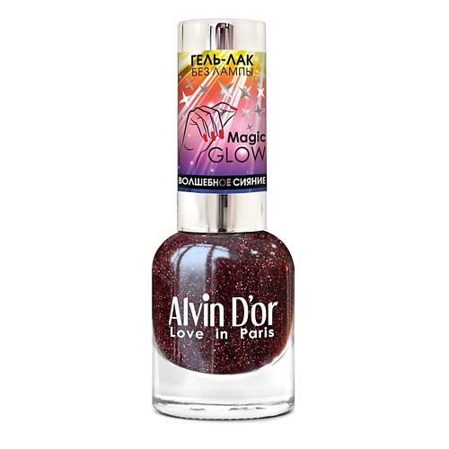 ALVIN D'OR ALVIN D’OR Лак для ногтей MAGIC GLOW inspira cosmetics активатор загара magic glow 30 мл