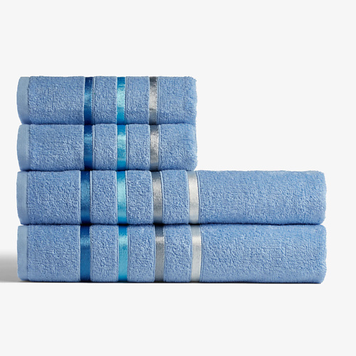 KARNA Комплект махровых полотенец BALE комплект махровых салфеток togas пуатье голубой 30х30 см