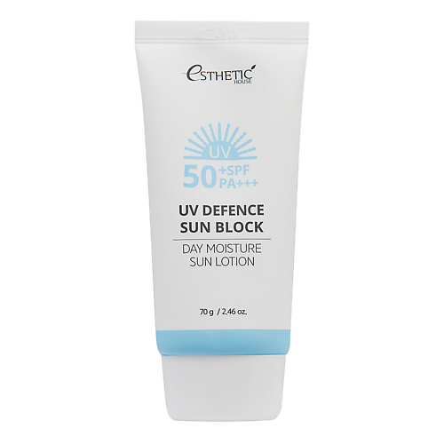 цена Солнцезащитный крем для лица ESTHETIC HOUSE Солнцезащитный крем UV Defence Sun Block Day Moisture Sun Cream SPF50+/PA+++