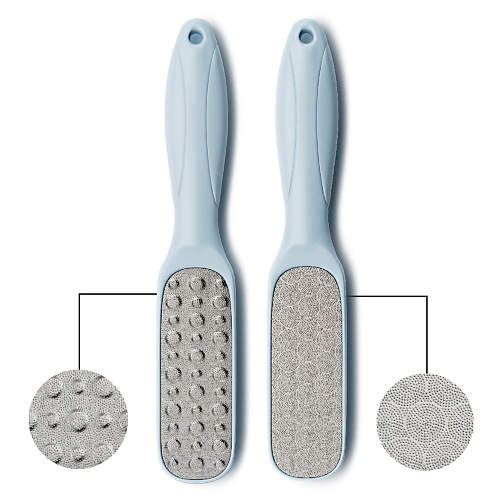 Пилка для ног CHELAY Лазерная педикюрная терка пемза пилка для ног или пяток металлическая двухсторонняя