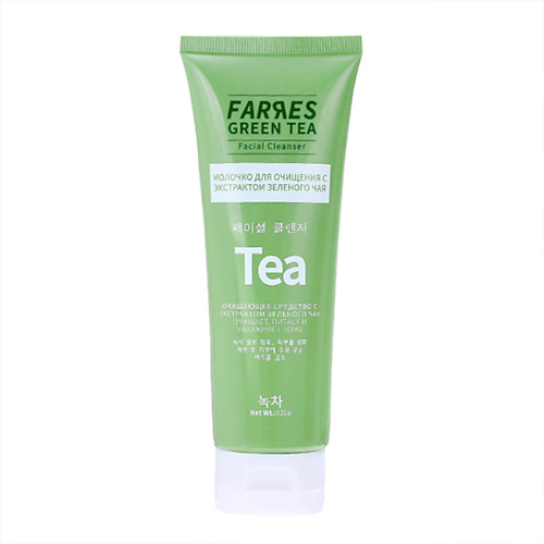 фото Farres молочко для очищения с экстрактом зеленого чая 120