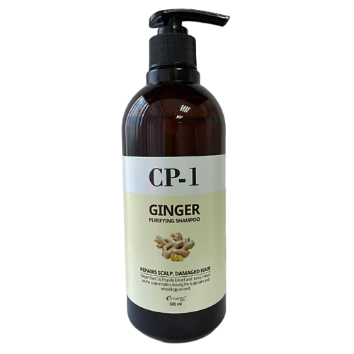 mokeru ginger essence black shampoo 500ml Шампунь для волос ESTHETIC HOUSE Шампунь для волос Имбирный CP-1 Ginger Purifying shampoo