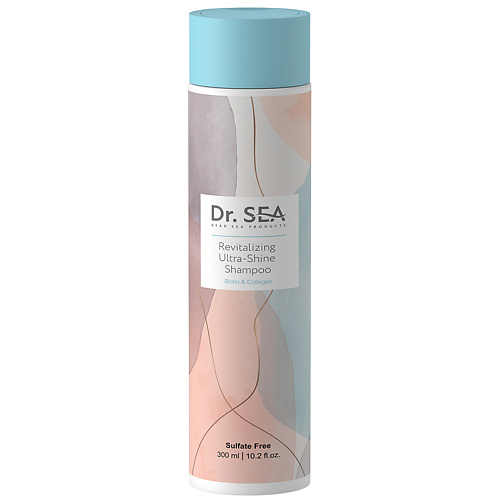 Шампунь для волос DR. SEA Шампунь для волос восстанавливающий с биотином и коллагеном Ultra-Shine шампунь для волос sea