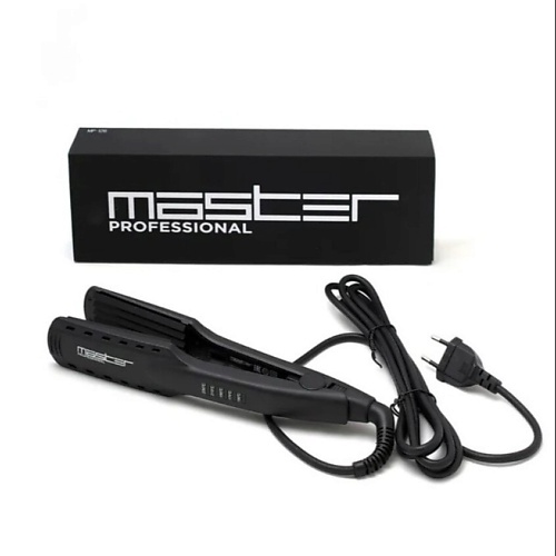 Щипцы для завивки волос MASTER Щипцы-гофре MP-126 техника для волос master профессиональные щипцы с титановыми пластинами mp 113t
