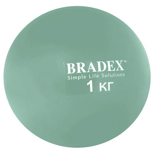 Спортивный инвентарь BRADEX Медбол, 1 кг