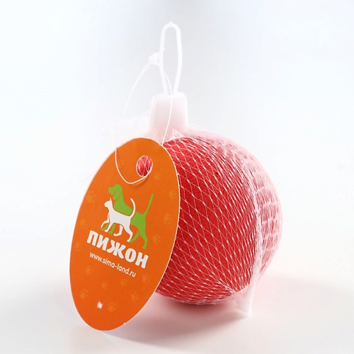 Игрушка ПИЖОН Игрушка Цельнолитой шар игрушка пижон текстильная мышонок 21 5х14 см
