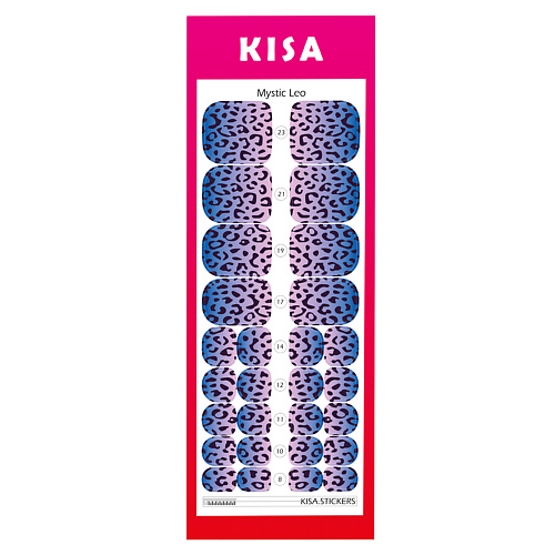 

KISA.STICKERS Пленки для педикюра Mystic Leo, Пленки для педикюра Mystic Leo