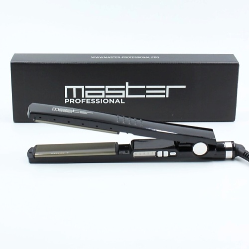 Выпрямитель для волос MASTER Профессиональные щипцы с титановыми пластинами MP-113T техника для волос master профессиональные щипцы с титановыми пластинами mp 113t