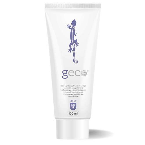 GECO Крем для защиты кожи лица и рук от воздействия пониженных температур и УФ излучения 100