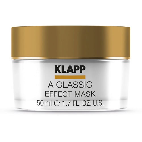 Маска для лица KLAPP COSMETICS Эффект-маска для лица A CLASSIC Effect Mask эффект маска для лица klapp skin care science a classic 50 мл