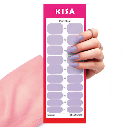 KISA.STICKERS Пленки для маникюра Pastel Lilac kisa stickers пленки для маникюра sunny croco