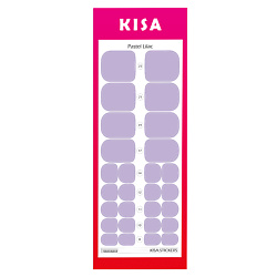 Пленки для педикюра Pastel Lilac