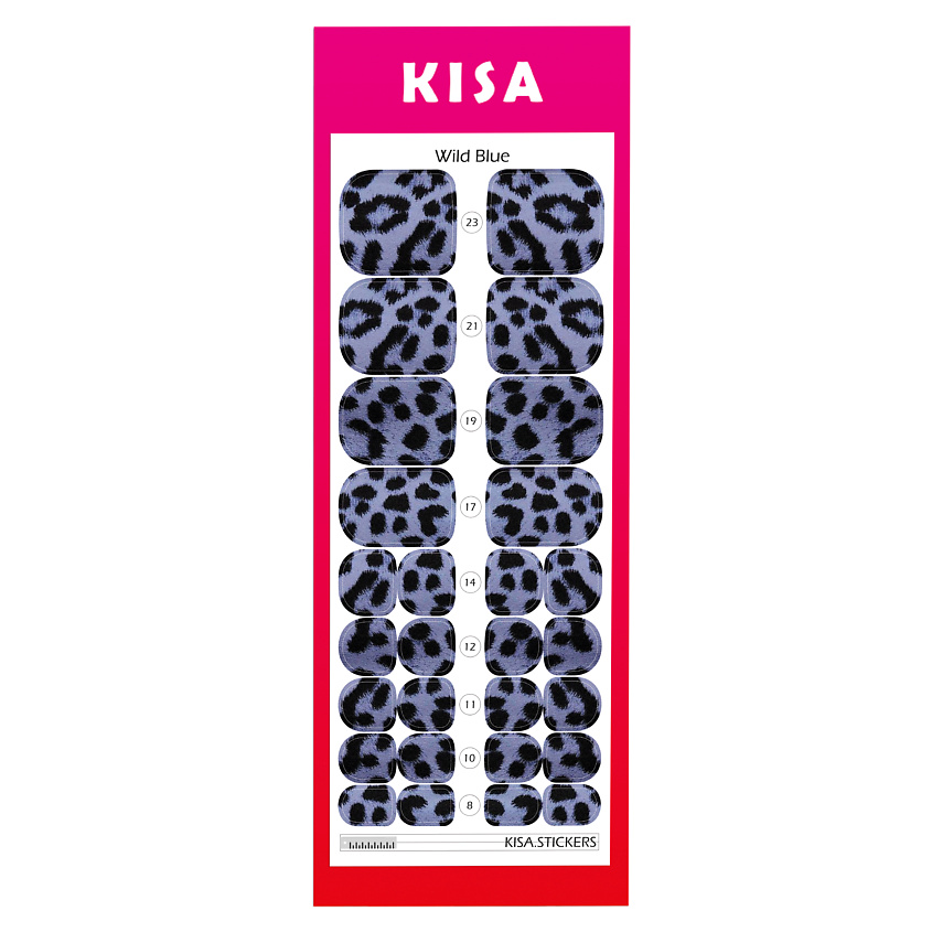 Наклейки для ногтей KISA.STICKERS Пленки для маникюра Pistachio Croco