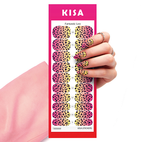 

KISA.STICKERS Пленки для маникюра Fantastic Leo, Пленки для маникюра Fantastic Leo