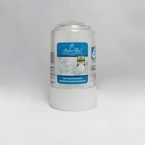 Дезодорант-кристалл SABAI THAI AUTHENTIC THAI SPA Минеральный дезодорант без запаха зубная паста sabai thai гвоздика 4 шт по 25 г