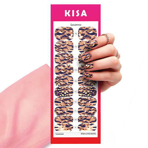 

KISA.STICKERS Пленки для маникюра Savanna, Пленки для маникюра Savanna