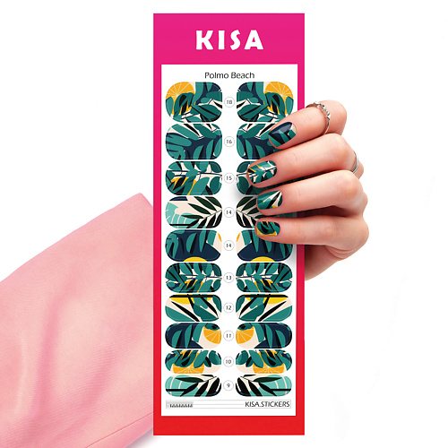 

KISA.STICKERS Пленки для маникюра Polmo Beach, Пленки для маникюра Polmo Beach