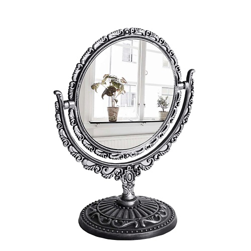 QUEEN FAIR Зеркало настольное, двустороннее queen fair зеркало на ножке двустороннее с увеличением d зеркальной поверхности 12 3 см