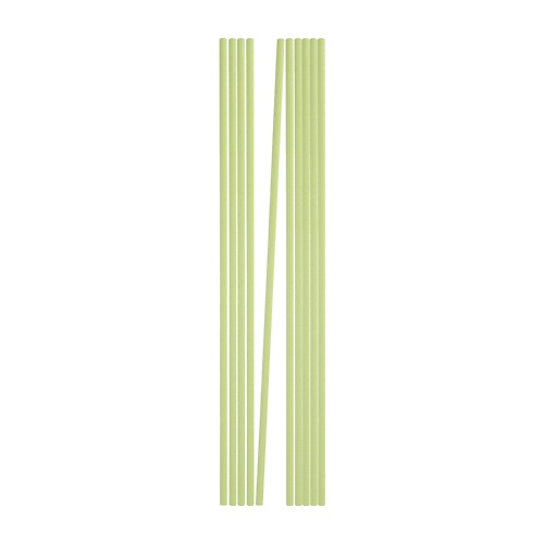 VENEW Палочки для диффузора фибровые светло-зеленые 10 12шт шелковая ткань искусственные бамбуковые листья зеленые растения имитация бамбуковых ветвей для украшения дома