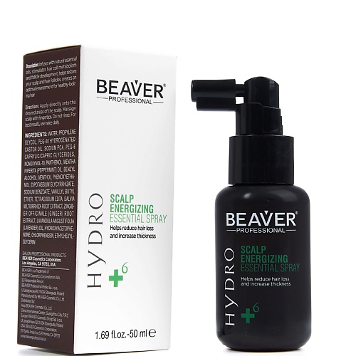 фото Beaver спрей против выпадения волос на основе эфирных масел тонизирующий 50
