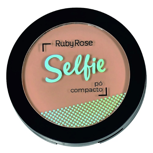 Пудра для лица RUBY ROSE Пудра компактная Selfie пудра для лица ruby rose selfie hb 7228 т pc02 10 5 г