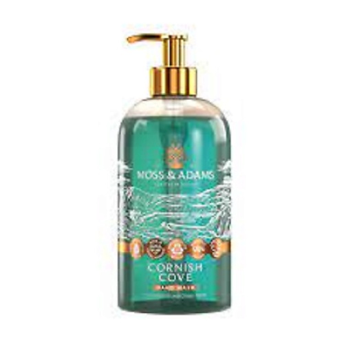 Средства для ванной и душа MOSS & ADAMS Антибактериальное жидкое мыло для рук аромат Cornish Cove 500