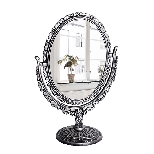 QUEEN FAIR Зеркало настольное, двустороннее queen fair зеркало на ножке двустороннее с увеличением d зеркальной поверхности 12 3 см
