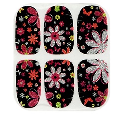 Пленки для ногтей для экспресс-маникюра на клеевой основе Effect Nails