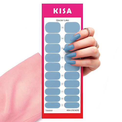 KISA.STICKERS Пленки для маникюра Glasier Lake kisa stickers пленки для педикюра mystic leo