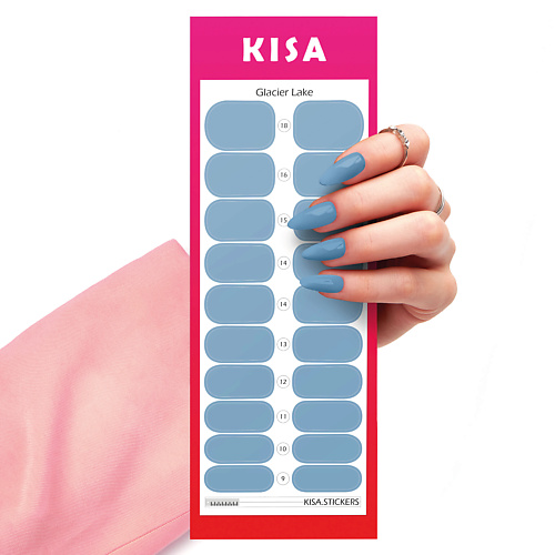 

KISA.STICKERS Пленки для маникюра Glasier Lake, Пленки для маникюра Glasier Lake