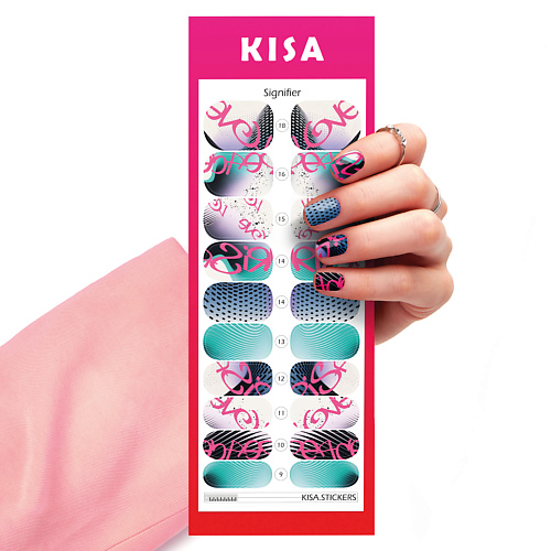 

KISA.STICKERS Пленки для маникюра Signfier, Пленки для маникюра Signfier