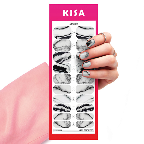 

KISA.STICKERS Пленки для маникюра Marble, Пленки для маникюра Marble