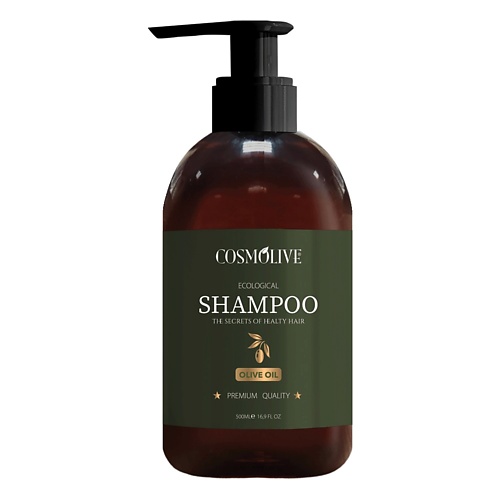 COSMOLIVE Шампунь для восстановления и роста волос Olive Oil 500.0