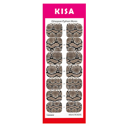 Пленки для педикюра на большой палец Ethiopian Python Mono