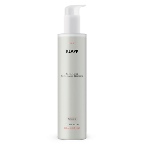 фото Klapp cosmetics очищающее молочко/core purify multi level performance cleansing 200