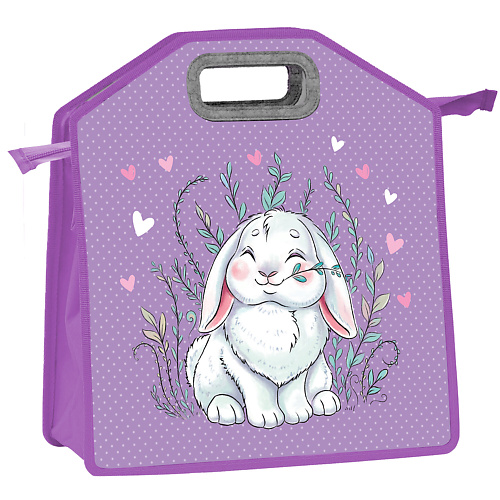 Организация и хранение канцтоваров ЮНЛАНДИЯ Папка-сумка Little bunny