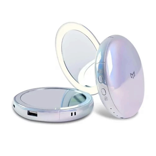 YEELIGHT Зеркало для макияжа C20 YLODJ-0029 с встроенным аккумулятором на 5000 мАч зеркало для макияжа 5 10 15x лупа с двумя присосками косметические инструменты
