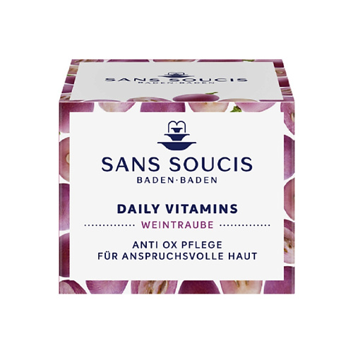 SANS SOUCIS BADEN·BADEN Витаминизирующий антиоксидантный лифтинг-крем 50 sans soucis baden·baden антивозрастной витализирующий ночной крем kissed by a rose nigt care 50