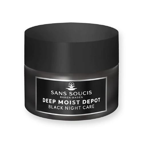 Крем для лица SANS SOUCIS BADEN·BADEN Черный ночной крем для сухой кожи / BLACK NIGHT CARE for dry skin