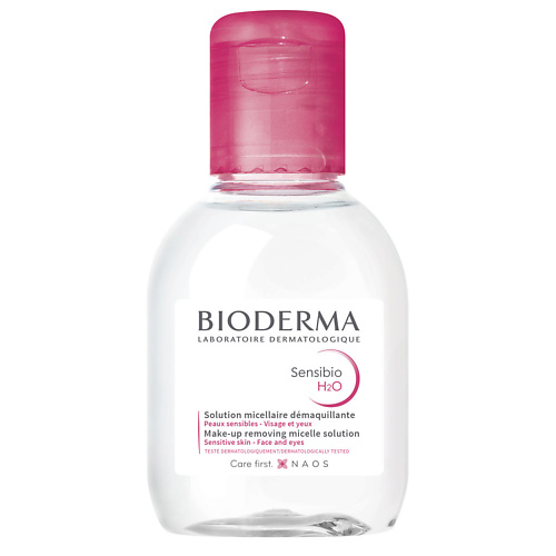 Средства для снятия макияжа BIODERMA Мицеллярная вода для очищения нормальной и чувствительной кожи лица Sensibio H2O 100