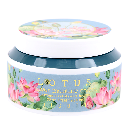 JIGOTT Крем для лица ЛОТОС LOTUS Flower Moisture Cream 100.0
