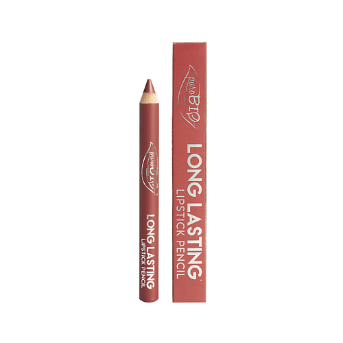 Помада для губ PUROBIO Помада-карандаш LONG LASTING карандаш для глаз purobio cosmetics long lasting 1 1 г