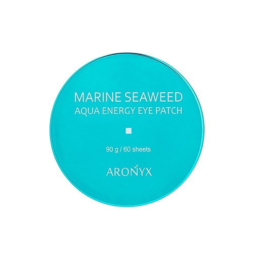 ARONYX Гидрогелевые патчи для глаз с экстрактом морских водорослей аква энерджи 60