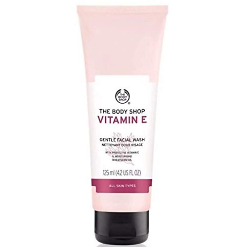 THE BODY SHOP Мягкая пенка для умывания  Vitamin E Gentle Facial Wash 125