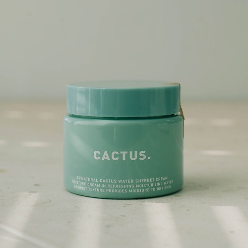 SO NATURAL Освежающий крем Cactus Water Sherbet Cream 80 ecolatier эссенция для лица organic cactus 30