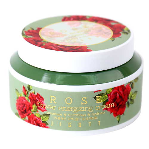 Крем для лица JIGOTT Крем для лица РОЗА ROSE Flower Energizing Cream набор крем масок для лица elmolu energizing cream mask pack 5 шт