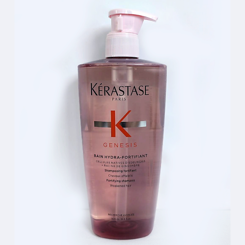 KERASTASE Шампунь-ванна для волос, склонных к выпадению Genesis Hydra-Fortifiant 500 ogx масло спрей против ломкости волос легкое кератиновое мгновенное восстановление