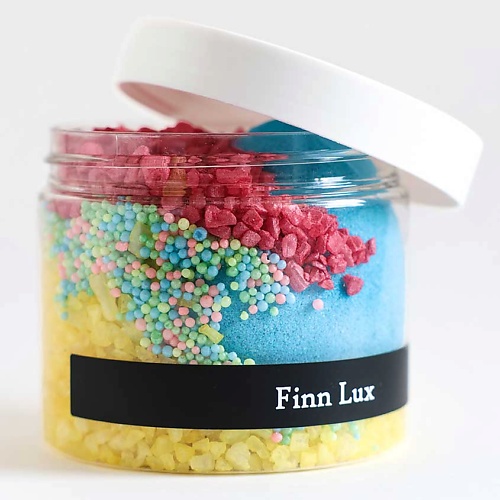 FINNLUX Морская цветная соль для ванны с жемчугом и гейзером 500 finnlux морская соль для ванны мерцающая с шиммером 2 380