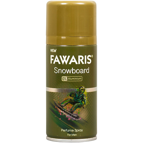 FAWARIS Дезодорант спрей мужской Snowboard 150.0