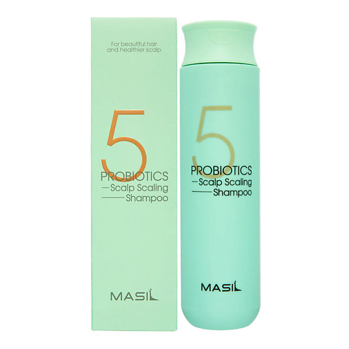 MASIL Шампунь для глубокого очищения кожи головы 5 Probiotics Scalp Scaling Shampoo 300 masil глубокоочищающий шампунь с пробиотиками 8